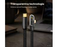 USAMS Kabel kątowy USB-C/Lightning PD 20W Fast Charge 1,2m czarny - 1568993 - zdjęcie 2